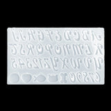 DIY English Letter Epoxy Resin Mold Jewelry Molds