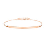 Engrave Name Bracelet Customize Letter Bracelet Engraving Bangles Chain