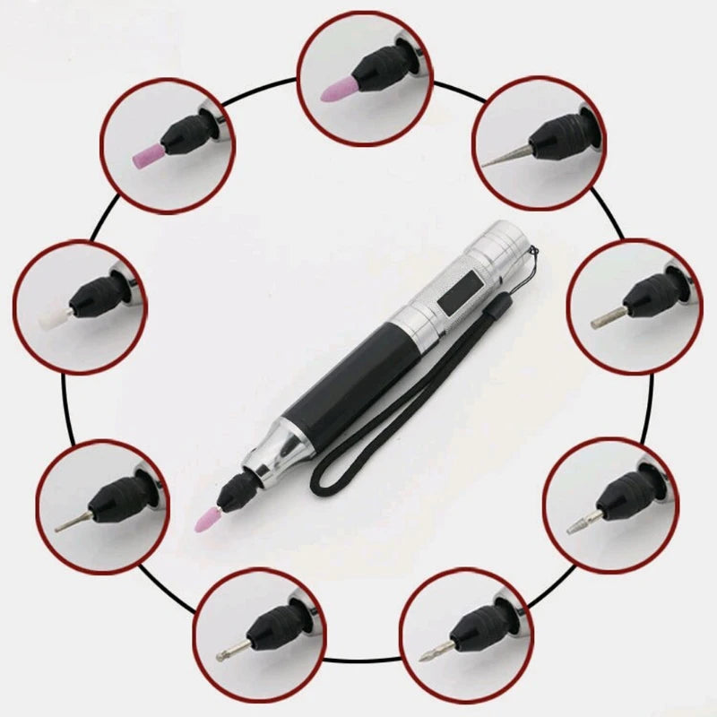 Engraving Pen Rechargeable Carving Polishing Portable Mini Grinder
