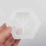 DIY Epoxy Crystal 3D Hexagram Jar Storage Box Mold