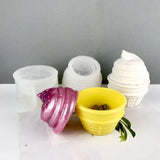 DIY Epoxy Crystal 3D Anniversary Ice Cream Bottle Storage Mold