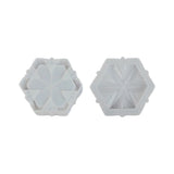 DIY Epoxy Crystal Hexagram Jar Storage Molds with Lid