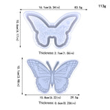 Epoxy Crystal Butterfly Storage Box Mold - DIY Home Decor