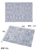 Cat Claw Defense Keychain Silicone Mold Set