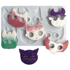 Epoxy Ring Set Keychain Silicone Mold Kit