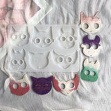 Epoxy Ring Set Keychain Silicone Mold Kit