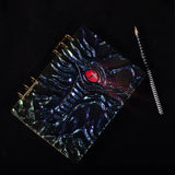 DIY Epoxy Mold Dragon Eye Mould A5 Notebook Leather Case Silicone