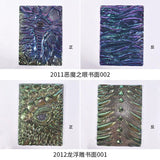 DIY Epoxy Mold Dragon Eye Mould A5 Notebook Leather Case Silicone