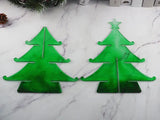 Christmas Tree Snowflake Resin Mold Set for Jewelry Storage