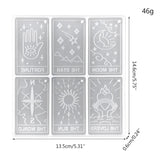 Silicone Tarot Card Mold for Epoxy Resin Jewelry Making