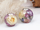 Handcraft Epoxy Resin Sphere Silicone Mold for Candle Holder