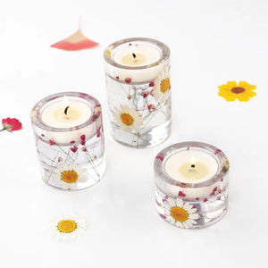 Epoxy Candle Holder Silicone Mold for Aromatherapy Candles