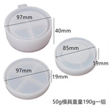 Epoxy Resin Loose Powder Box Silicone Mold