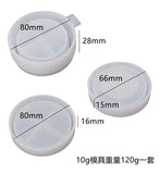 Epoxy Resin Loose Powder Box Silicone Mold