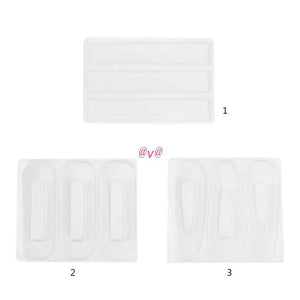 Epoxy Resin Hair Clip Silicone Mold for Jewelry Casting