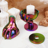 Epoxy Resin Skull Candle Holder Storage Box Silicone Mold