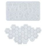 Epoxy Resin Honeycomb Keychain Crystal Mold