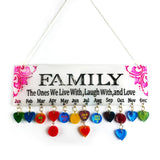 Epoxy Resin House Plate Calendar Week Listing Mold