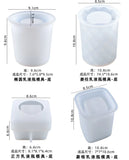 Epoxy Resin Mold Pen Holder Storage Box Silicone Mold