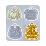 Silicone Mold Cat Head Pendant Jewelry Tools