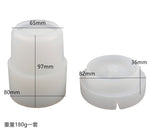 DIY Epoxy Resin Mold Ashtray Double-layer Car Ashtray Silicone Mold