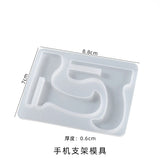 Epoxy Resin Assembled Phone Stand Holder Rack Jewelry Mold