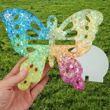 Epoxy Resin Mold Butterfly Storage Rack Stand Pendant Necklace Silicone Mold