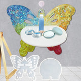 Epoxy Resin Mold Butterfly Storage Rack Stand Pendant Necklace Silicone Mold
