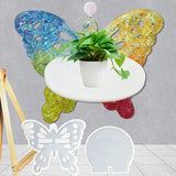Epoxy Resin Mold Butterfly Storage Rack Stand Pendant Necklace Silicone Mold