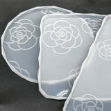 Epoxy Resin Mold Camellia Coaster Silicone Mold