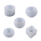 Epoxy Resin Mold Candle Potted Wave Dot Storage Box Jewelry Silicone Mold