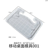 DIY Car Steering Wheel Tray Silicone Mold