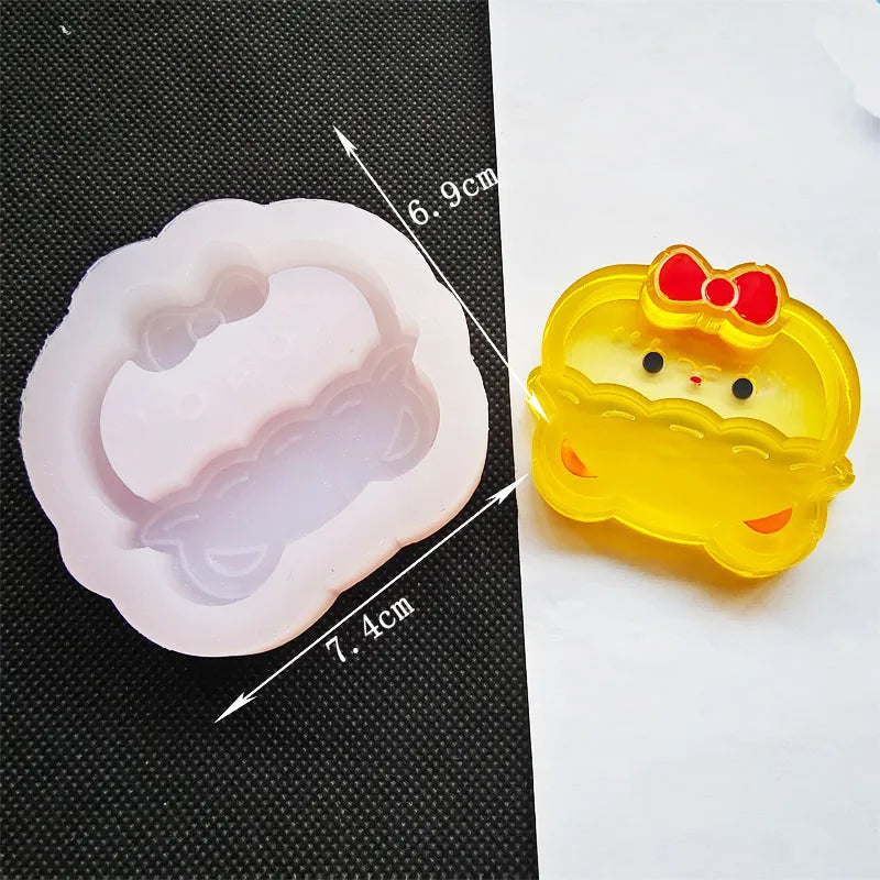 Epoxy Resin Mold Chicken Crystal Ball Shaker Molds