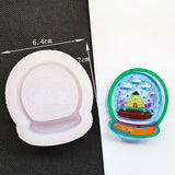 Epoxy Resin Mold Chicken Crystal Ball Shaker Molds