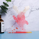 Christmas Deer Decoration Silicone Mold DIY Epoxy Resin Mold