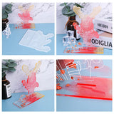 Christmas Deer Decoration Silicone Mold DIY Epoxy Resin Mold