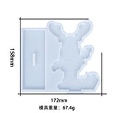Christmas Deer Decoration Silicone Mold DIY Epoxy Resin Mold