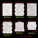 Epoxy Resin Mold Lantern Mould Silicone Halloween Christmas DIY