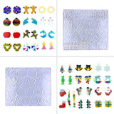 Christmas Series Earring Molds Jewelry Tools Resin Mold