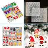 Christmas Series Earring Molds Jewelry Tools Resin Mold