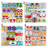 Christmas Series Earring Molds Jewelry Tools Resin Mold