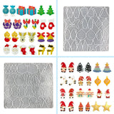 Christmas Series Earring Molds Jewelry Tools Resin Mold