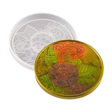 DIY Epoxy Resin Coaster Mold Set Round Silicone Mold Jewelry Tools