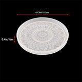 DIY Epoxy Resin Mold Coaster Set Tea Coaster Silicone Mold