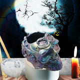 Skull Candle Holder & Makeup Storage Box Silicone Mold