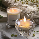 Embossed Bowl Shaped Silicone Mold for DIY Candle and Succulent Potted