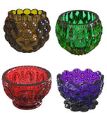 Embossed Bowl Shaped Silicone Mold for DIY Candle and Succulent Potted