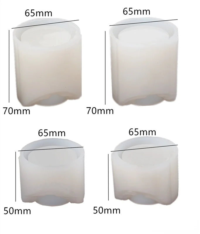 Silicone Mold for Crystal Candle Holder