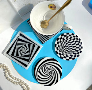 DIY Epoxy Resin Mold Cup Tray Coaster Silicone Mould