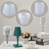 Epoxy Resin Mold Diamond Pattern Small Table Lamp Pen Holder Silicone Mold